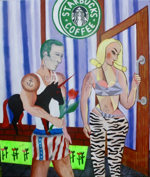 Impreza w StarBucksie, Mariusz Drabarek