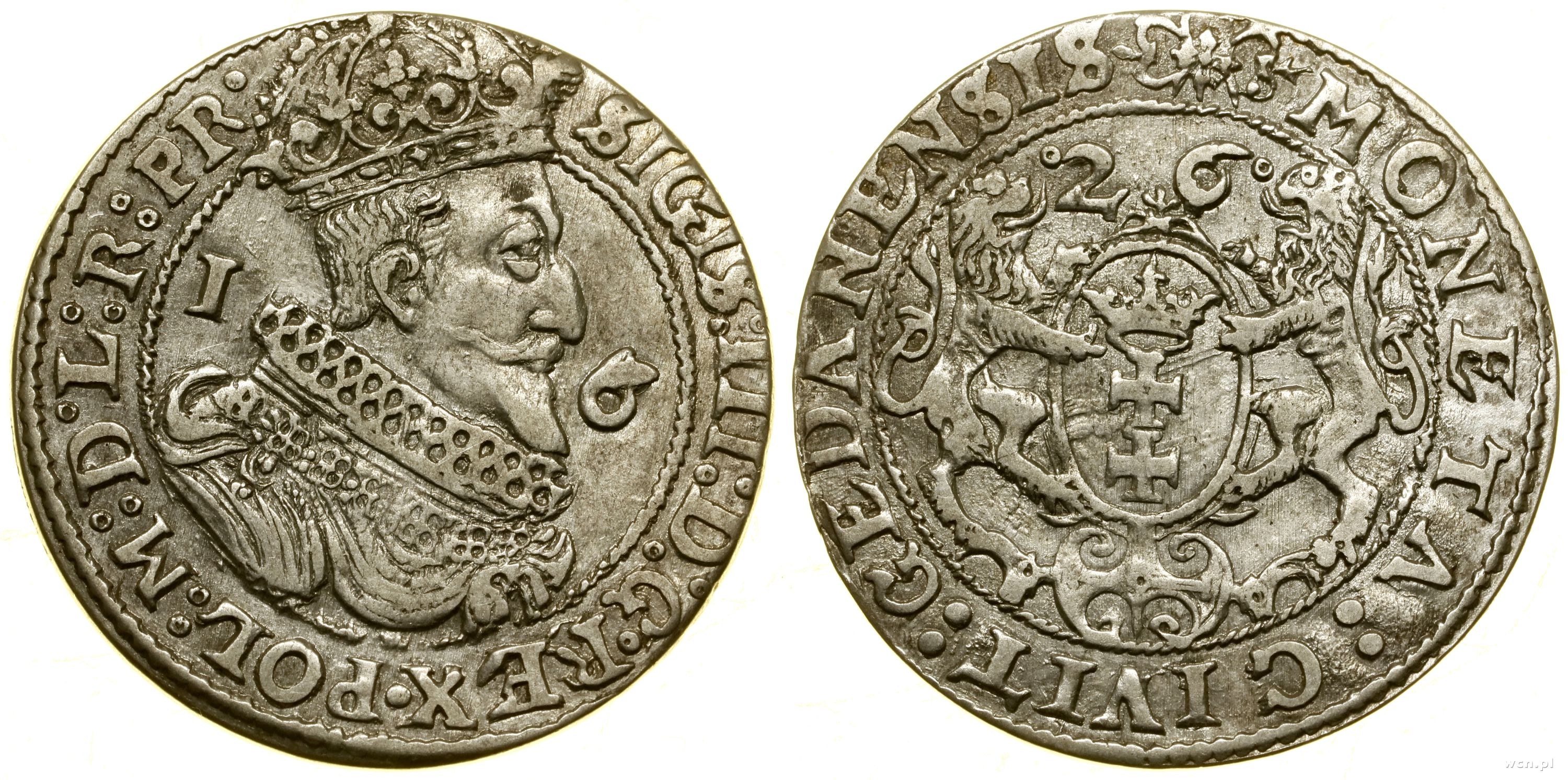 Polska, ort, 1626, Gdańsk - Aukcja internetowa / Licytacja online ...