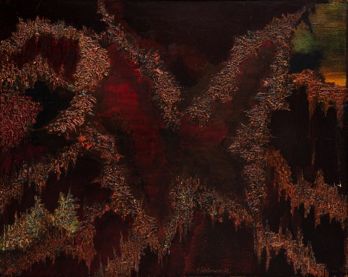 Krajobraz, 1964, Jerzy Tchórzewski