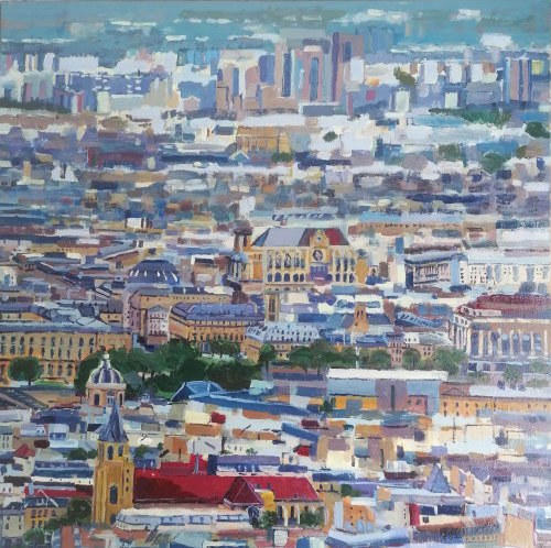 Widok na Paryż, 2023, Gabriela Paluch