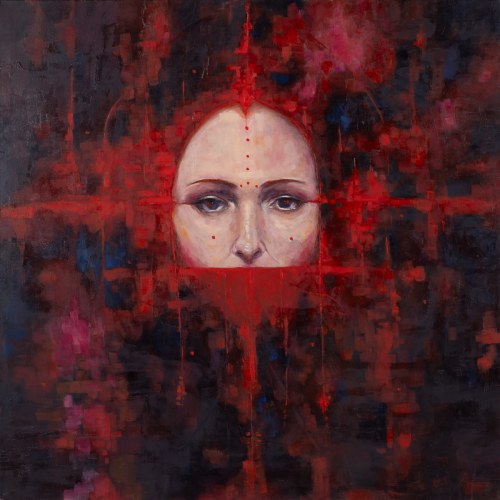 Saturn Red II, 2023, Izabela Szarek