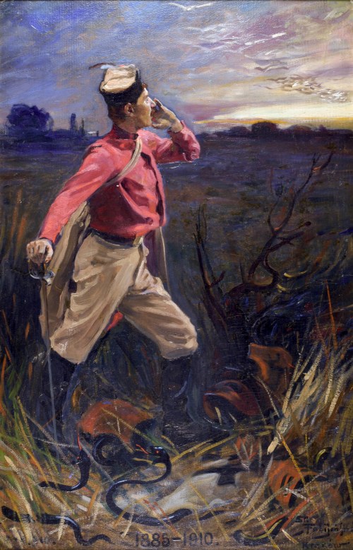 Sokolnik - XXV Rocznica powstania Polskiego Towarzystwa Gimnastycznego „Sokół” w Krakowie, 1910, Stanisław Fabijański
