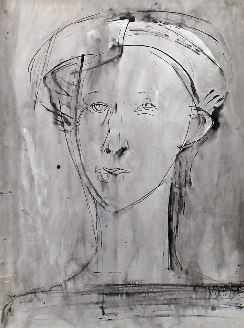 Twarz kobiety, Witold Stefan Zaczeniuk