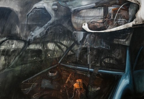 Zapłon IV z Cyklu Crash, 2016 r., Karolina Michałek