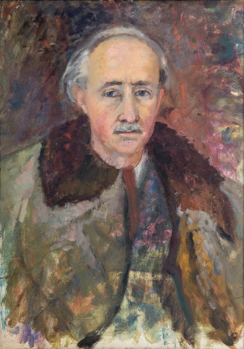 Portret Wojciecha Weissa, przełom l. 40./50., Janina Muszanka-Łakomska