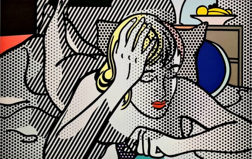 Thinking Nude, Roy Lichtenstein