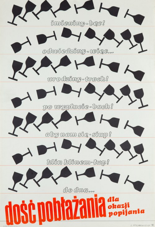 Dość pobłażania dla okazji popijania, 1968, Leszek Hołdanowicz