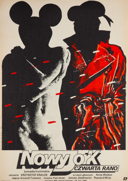 Nowy Jork czwarta rano, 1988, Witold Dybowski