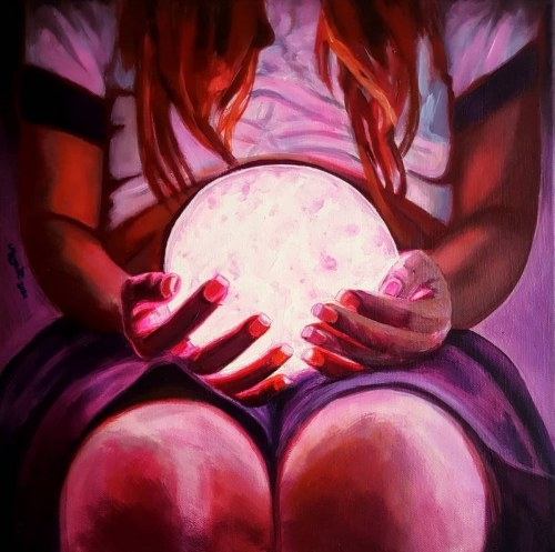 Neon moon, 2020, Marta Marszałł