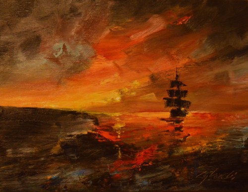 Ocean Black, 2023, Sławomir Zajkowski