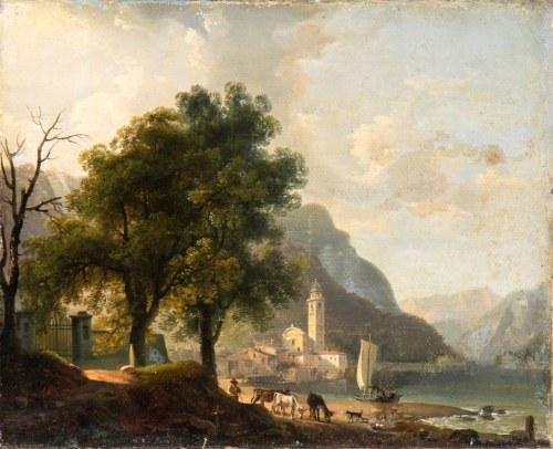 Kościół nad jeziorem, Giovanni Migliara