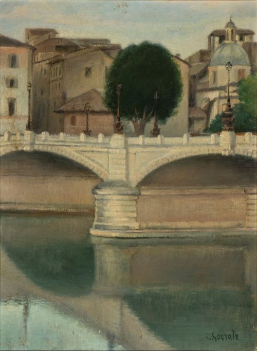 Ponte Mazzini w Rzymie, Carlo Socrate