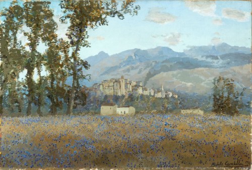 Krajobraz Abruzji, Michele Cascella