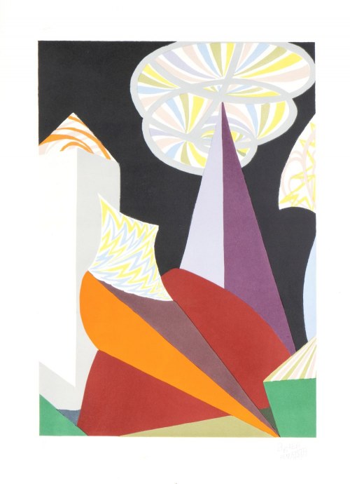 Fuochi d'Artificio (bozzetto), Giacomo Balla
