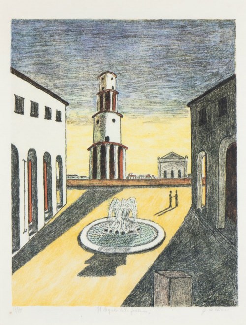 Il segreto della fontana, Giorgio de Chirico