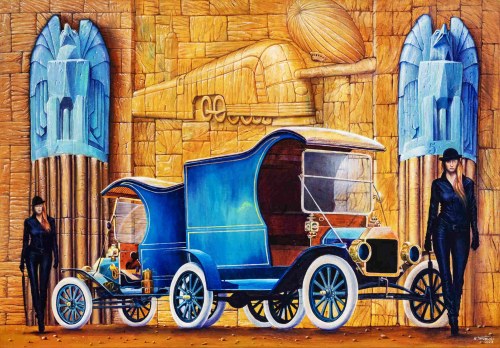 1912 Ford model T C-cab, 2023, Krzysztof Tanajewski
