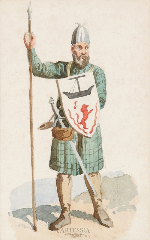 Kawaler szkocki , ok. 1839, Henryk Rodakowski