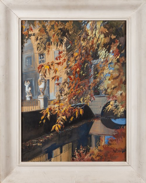 Pałac na Wodzie w Łazienkach, 1962, W. Dybczyński