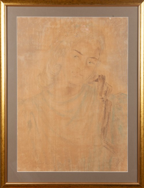 Portret dziewczyny, 1944, Zofia Pruszkowska