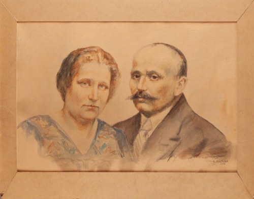 Portret małżeństwa, 1936, Maria Rużycka-Gabryel