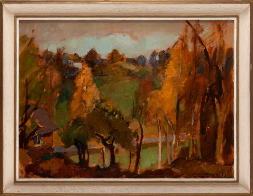 Pejzaż jesienny, 1982, Andrzej Kołodziejek