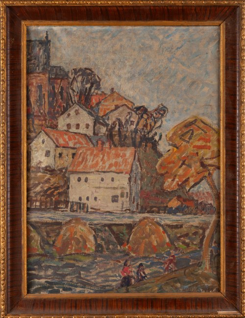 Przedmieście Sandomierza, 1960, Józef Mróz