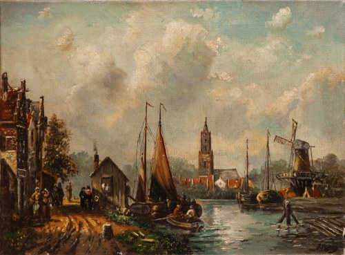 Pejzaż holenderski, J. Rejnery