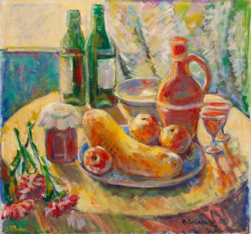 Martwa natura, 1982, Hanna Sosinowicz