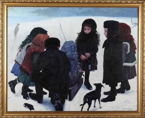 "Wędkarska przygoda", Zbigniew Pronaszko
