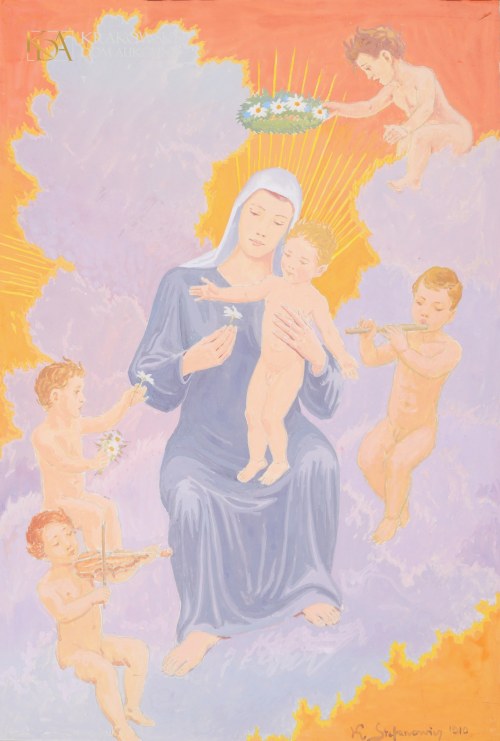 "Madonna wśród aniołów", Kajetan Stefanowicz