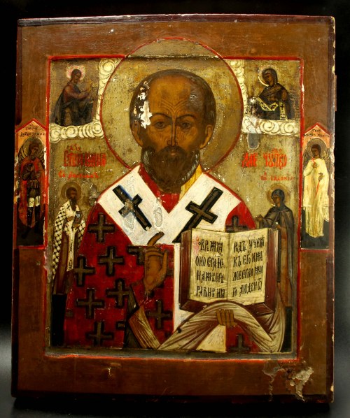 XIX w. Ikona, Święty Mikołaj