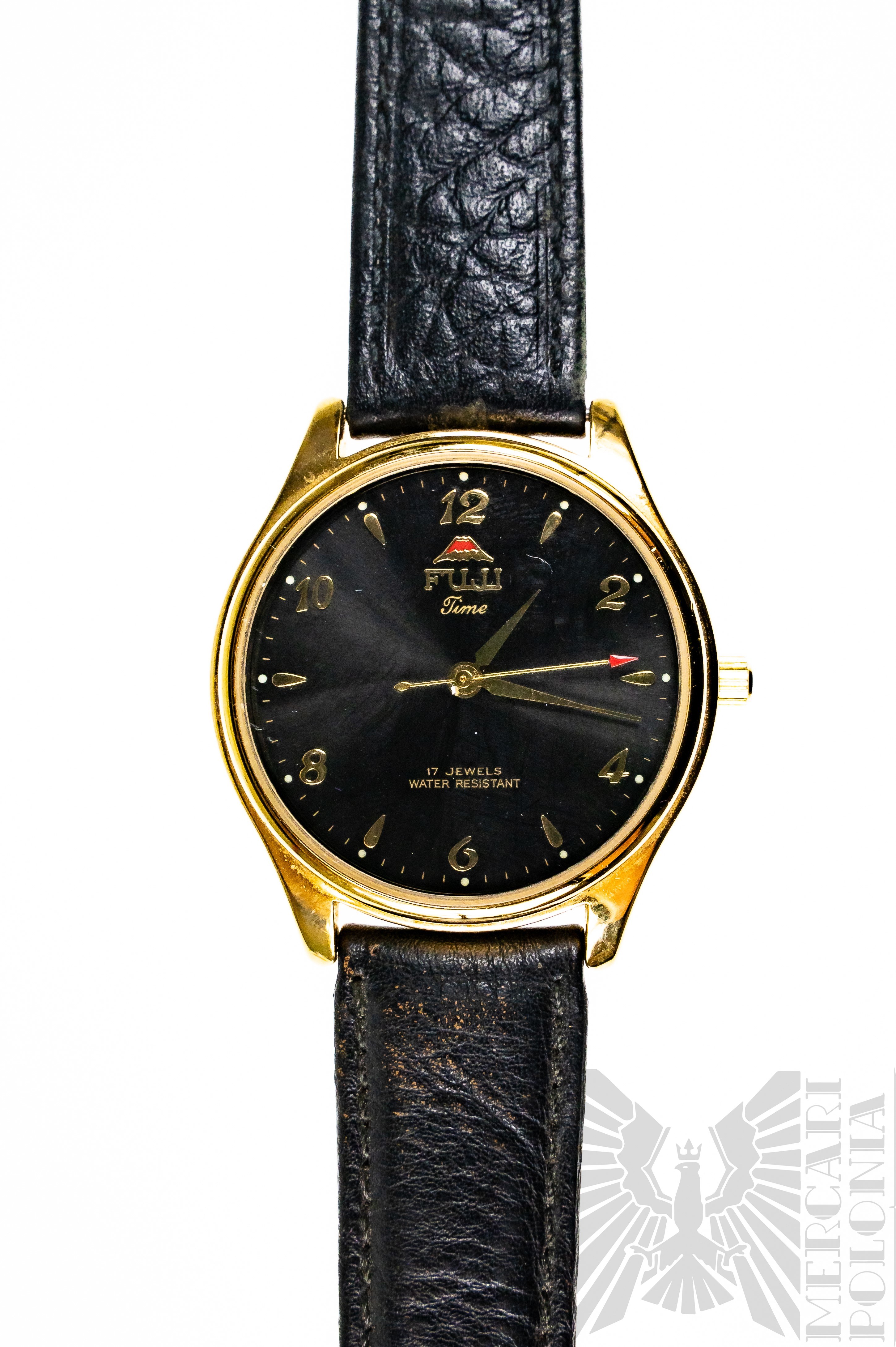 Men's Fuji Watch, 17 Jewels, Screw-down mechanical 37 mm, water