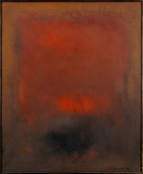 Pejzaż ze światłem, 1990, Janusz Eysymont