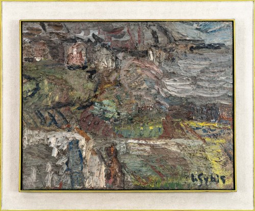 Spacer, 1959, Jan Cybis