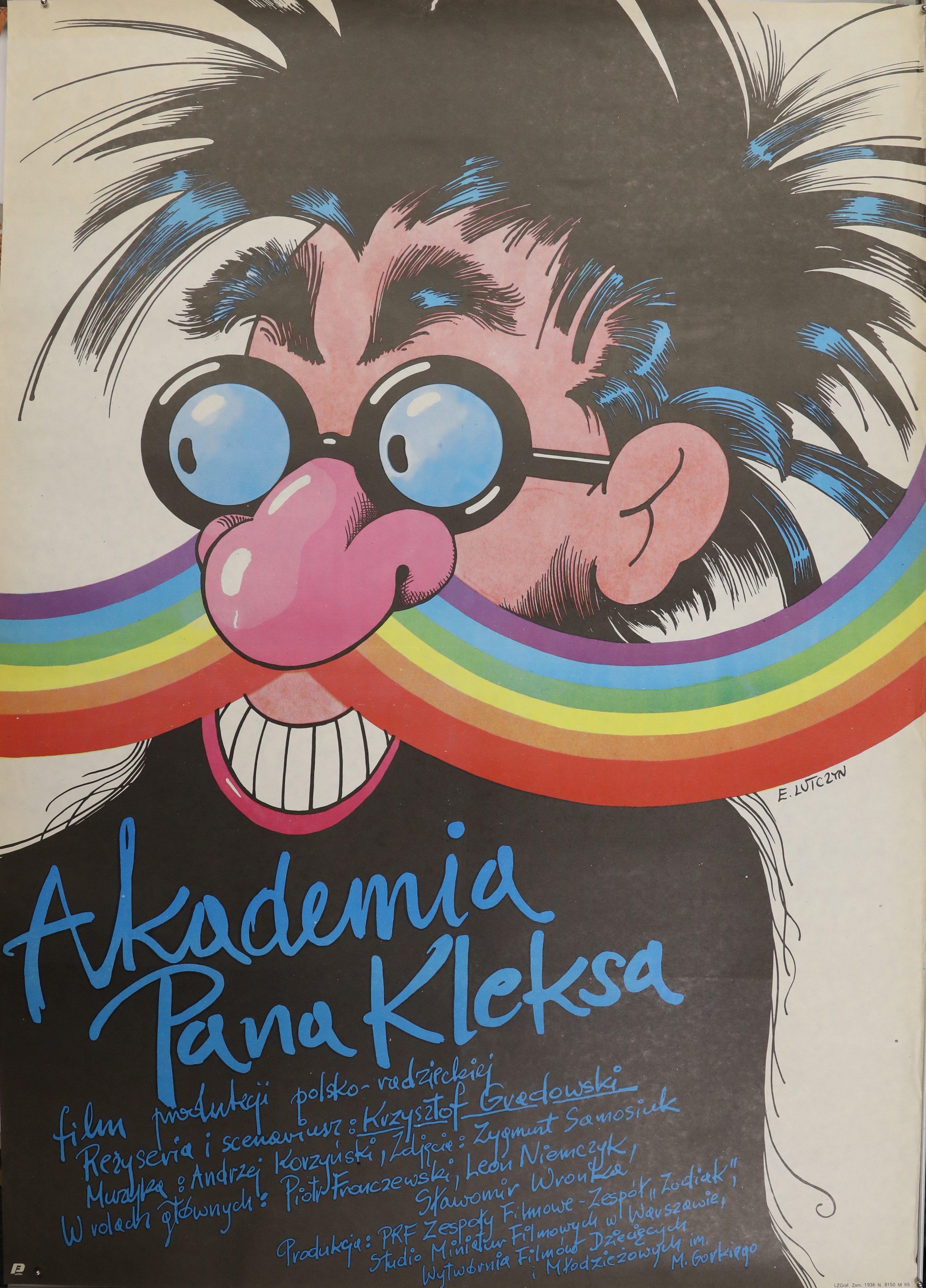 Академия пана кляксы. Академия пана Кляксы 1983. Мистер Клякса фильм. Профессор Клякса.