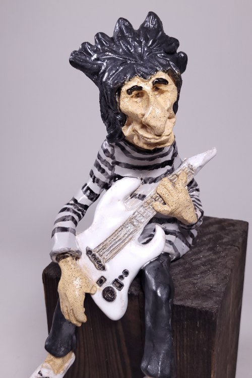 Rolling Stones - Ronnie Wood, Anna Mańkowska