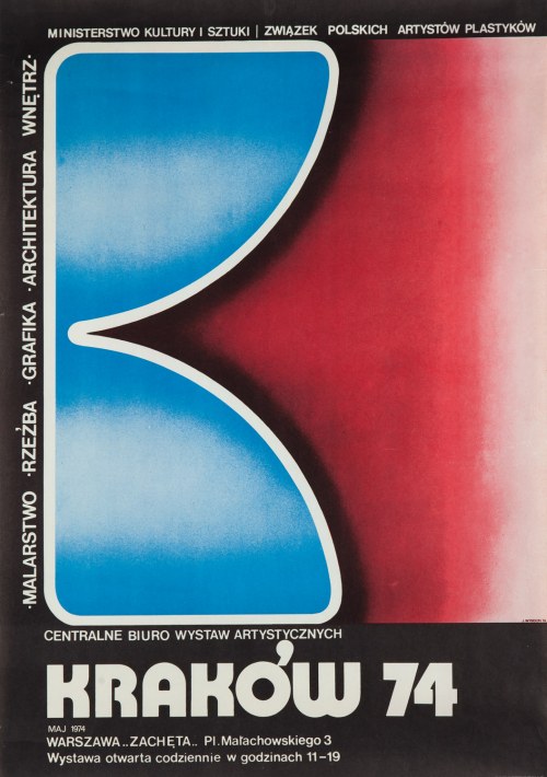 Kraków ’74 . Wystawa CBWA, 1974, Janusz Wysocki