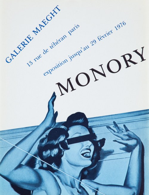 MONORY, 1976, Galerie Maeght