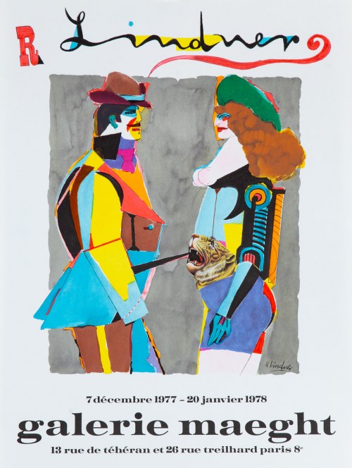 Lindner, Galerie Maeght, 7 decembre 1977 - 20 janvier 1978, Richard Lindner