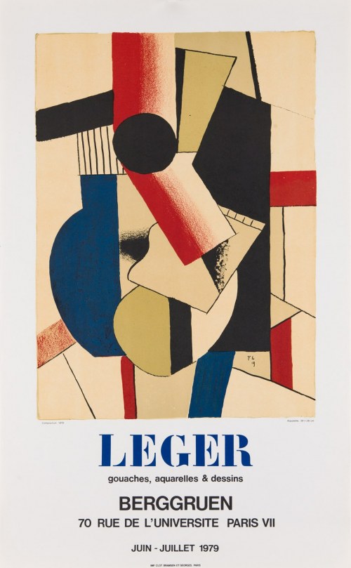 Gouaches, aquarelles & dessins I, 1979, Fernand Léger