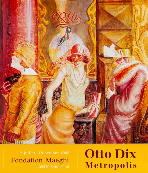 Otto Dix, Metropolis, Fondation Maeght, 1998, Otto Dix
