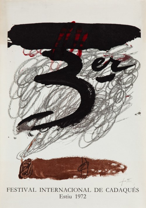 , 3. Festival international de cadaques, Estiu 1972, Antoni Tàpies