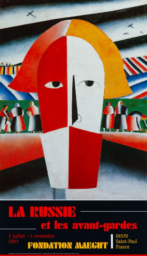La Russie et les avant-gardes, Foundation Maeght, 2003, Kazimierz Malewicz