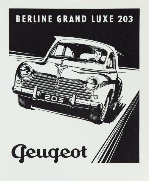 lata 70. XX w., Peugeot Berline Grand Luxe 203
