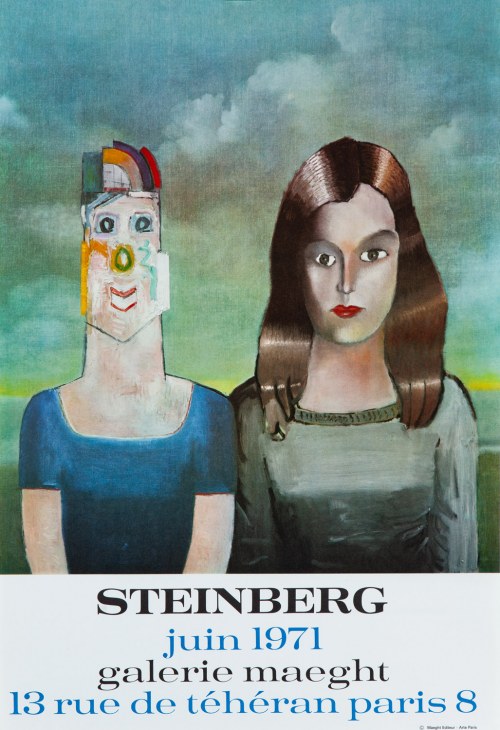 Para, Galerie Maeght, 1971, Saul Steinberg
