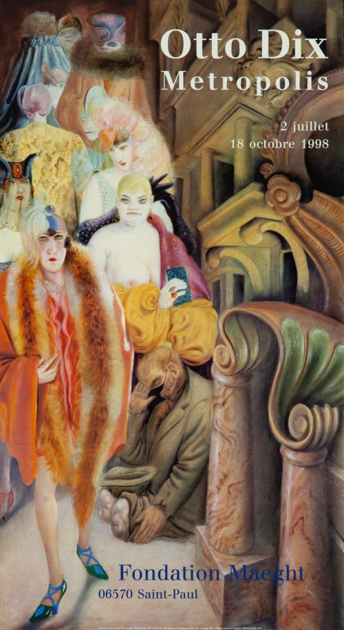 Otto Dix, Metropolis, Fondation Maeght, 1998, Otto Dix