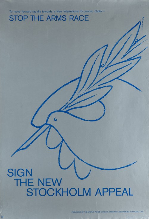 Stop The Arms Race, 1976, Karol Śliwka