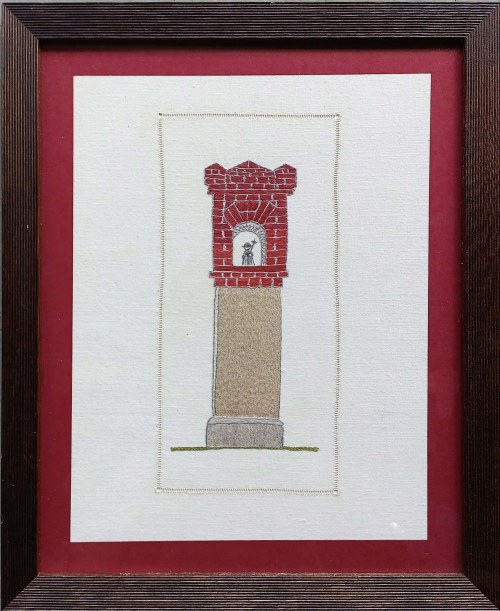 Samotna (cykl Kapliczki), 2013, Halina Dulemba