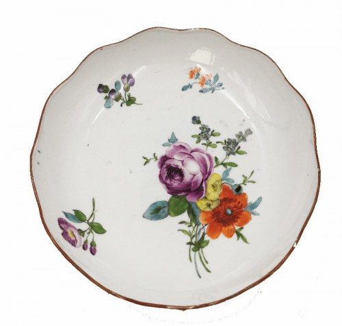 KÖNIGLICHE PORZELLANMANUFAKTUR, Talerz serwisowy (miska), Miśnia (Meissen)