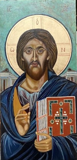 Pantokrator (wizerunek Chrystusa Synajskiego), Jadwiga Kuźnicka-Kucharz
